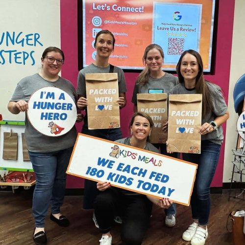 Volunteering at Kids' Meals
